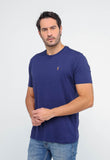 Camiseta RL Custom Slim Fit Logo Colorido - Henri Store