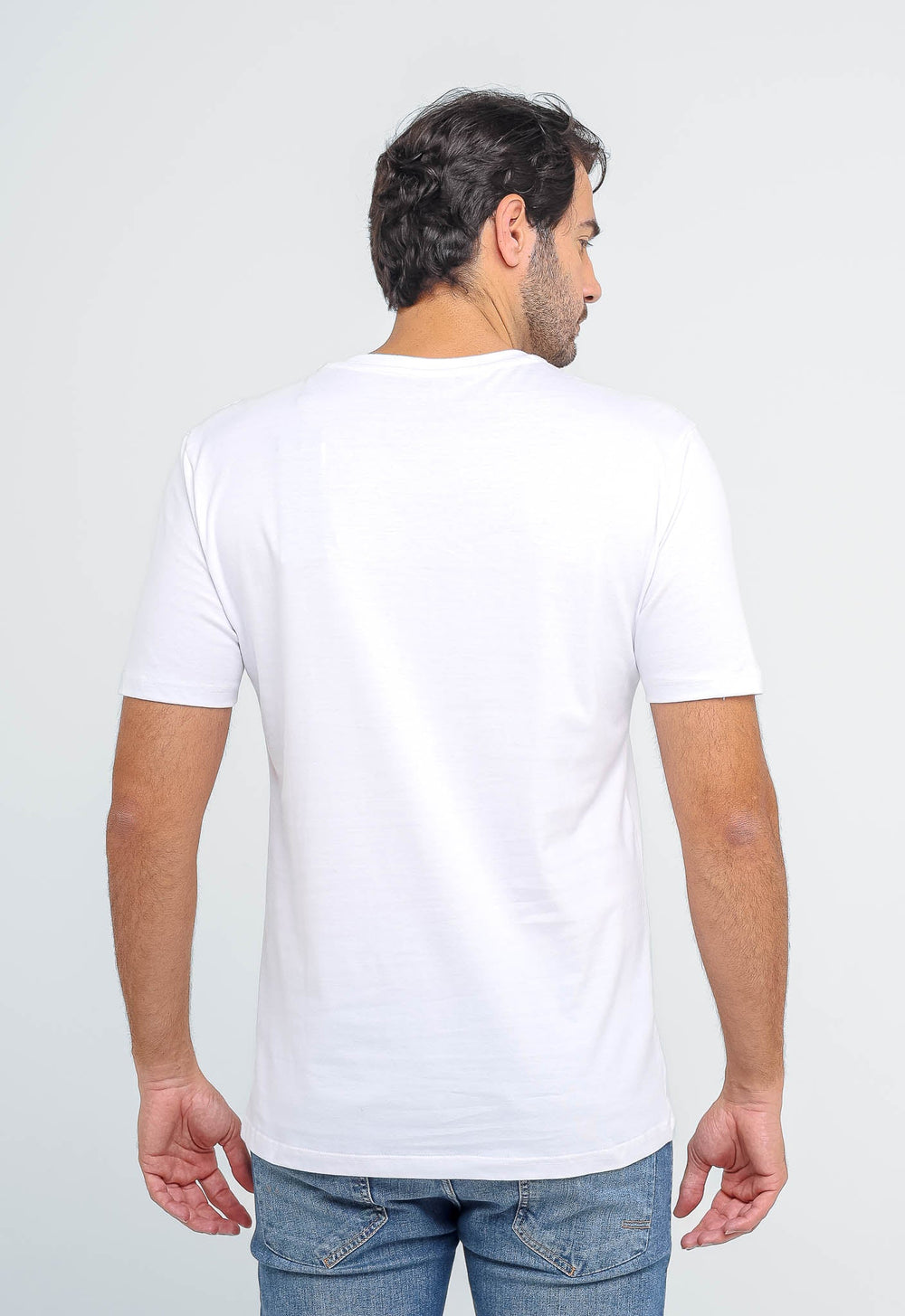 Camiseta RL Custom Slim Fit Logo Colorido - Henri Store