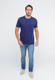 Camiseta RL Custom Slim Fit Logo Colorido - Henri Store