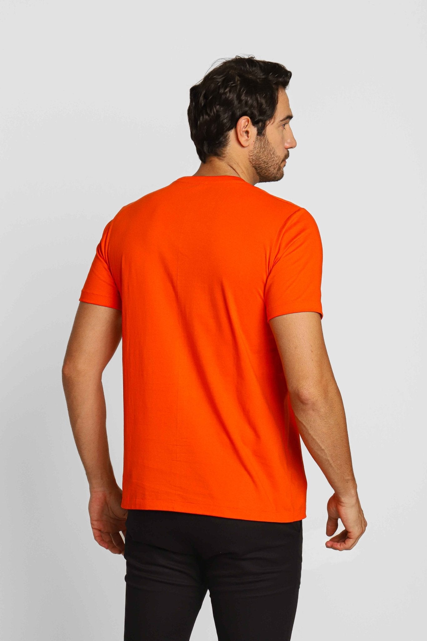 Camiseta RL Laranja Small Ponei Verde - Henri Store