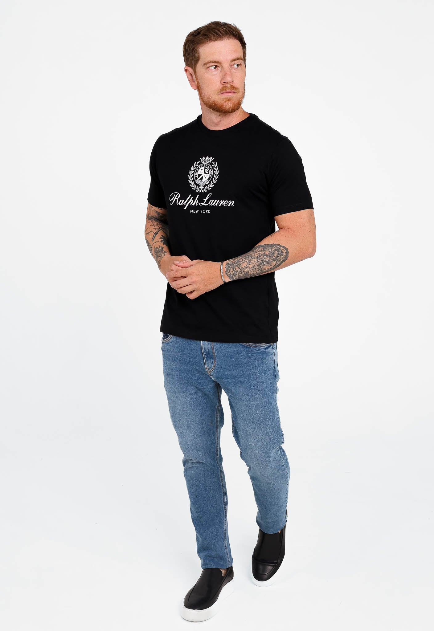 Camiseta RL New York Logo Centro - Henri Store