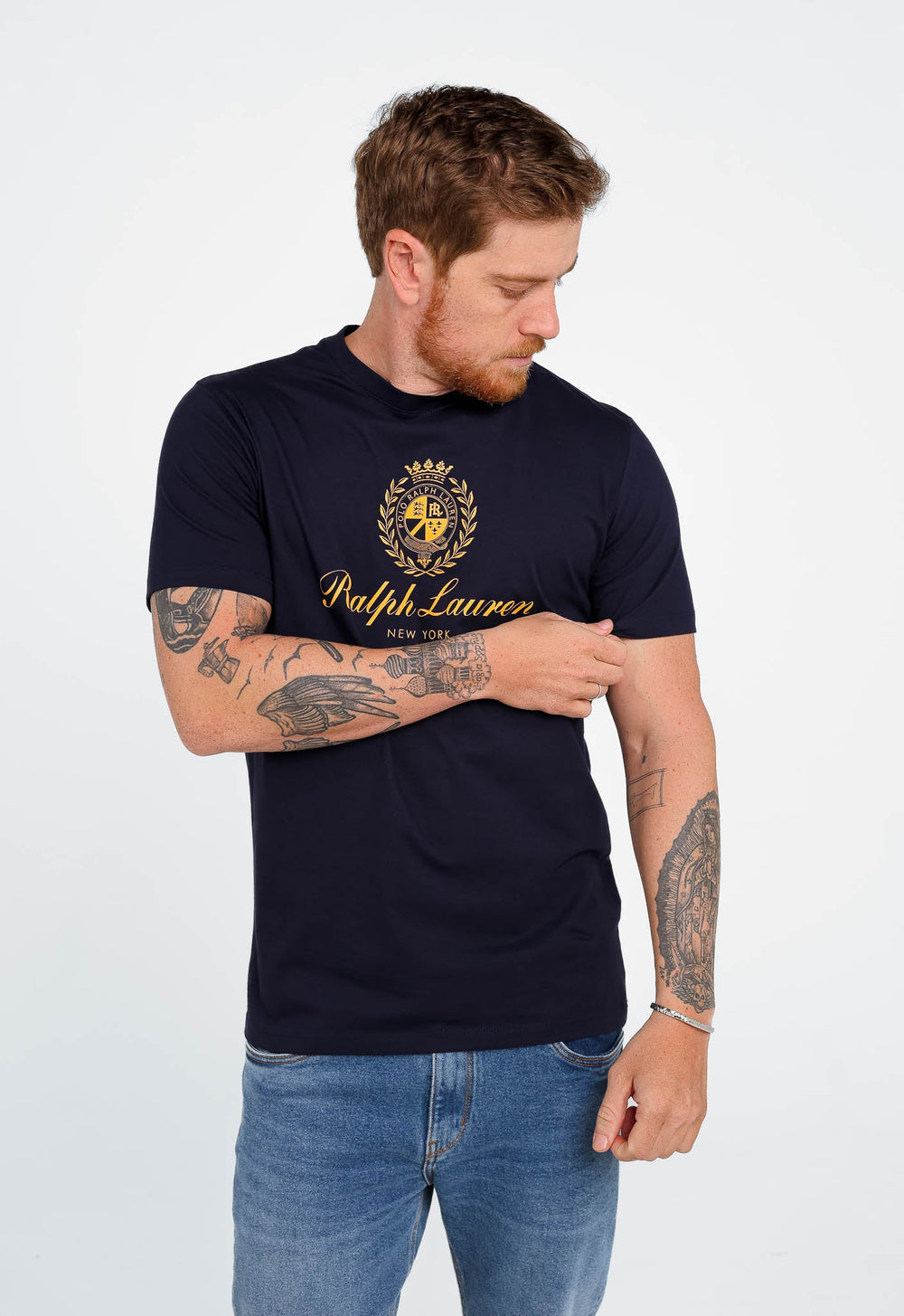 Camiseta RL New York Logo Centro - Henri Store