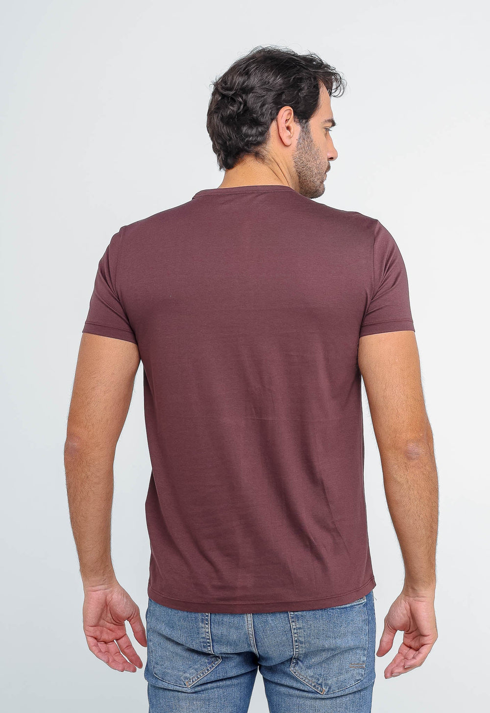 Camiseta Scavo em Algodão Pima Básica - Henri Store