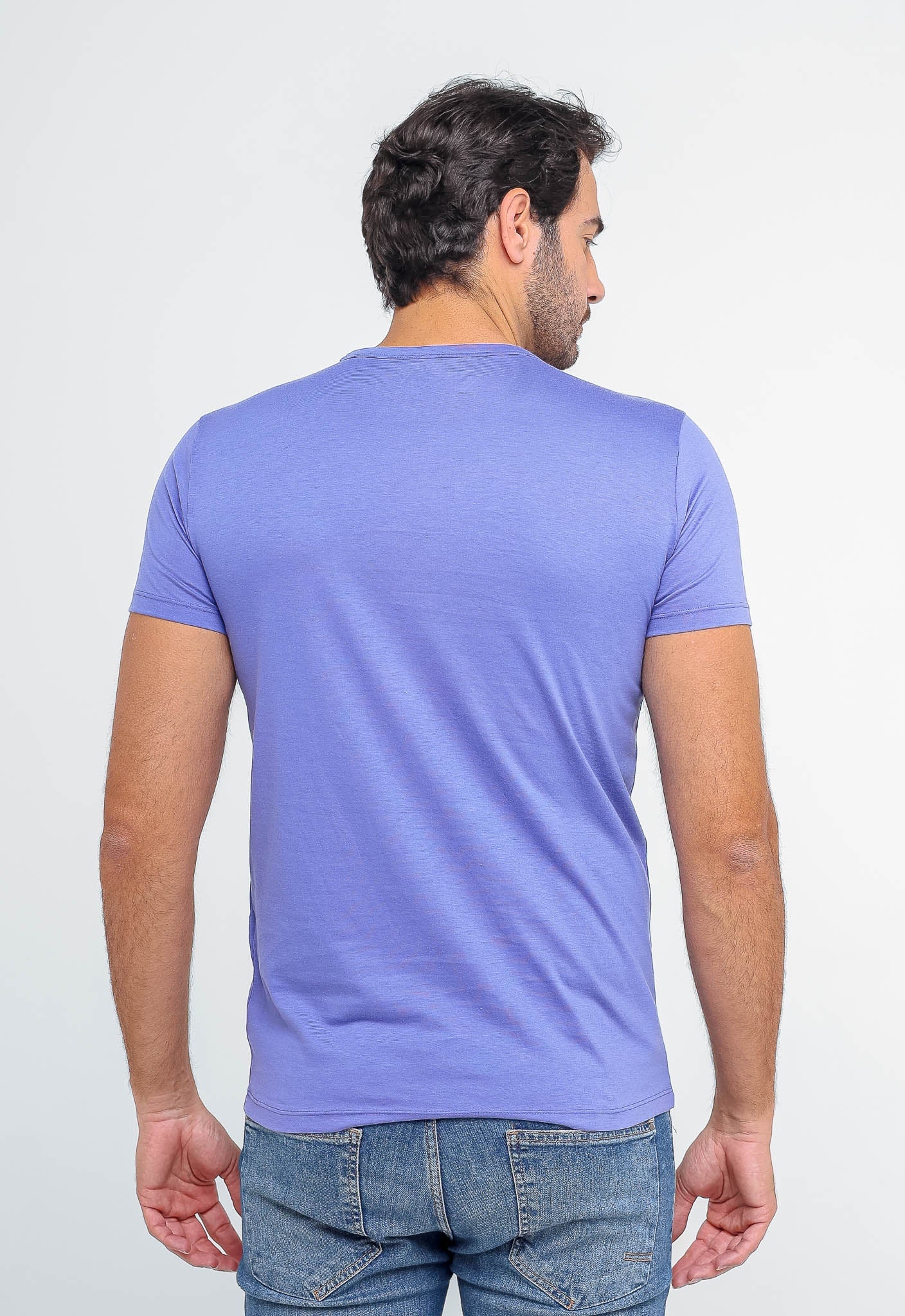 Camiseta Scavo em Algodão Pima Básica - Henri Store