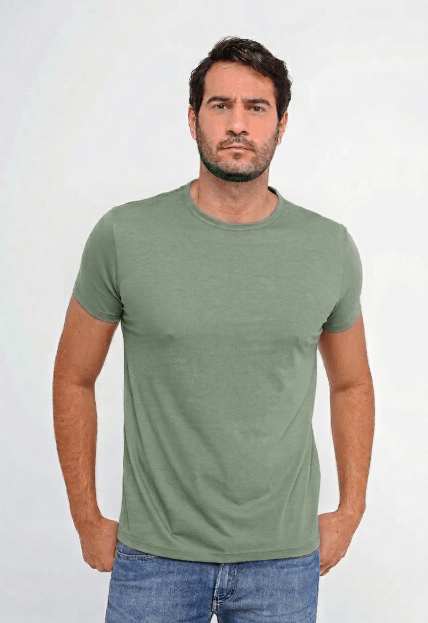 Camiseta Scavo em Algodão Pima Básica - Henri Store