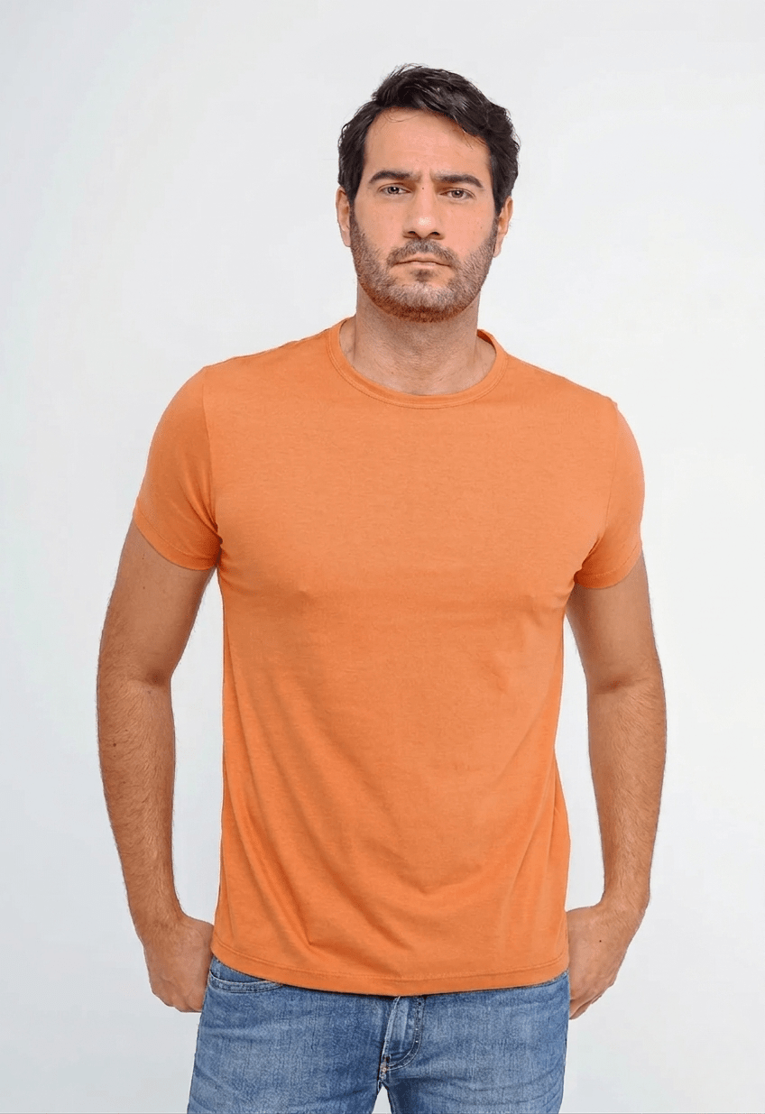 Camiseta Scavo em Algodão Pima Básica - Henri Store