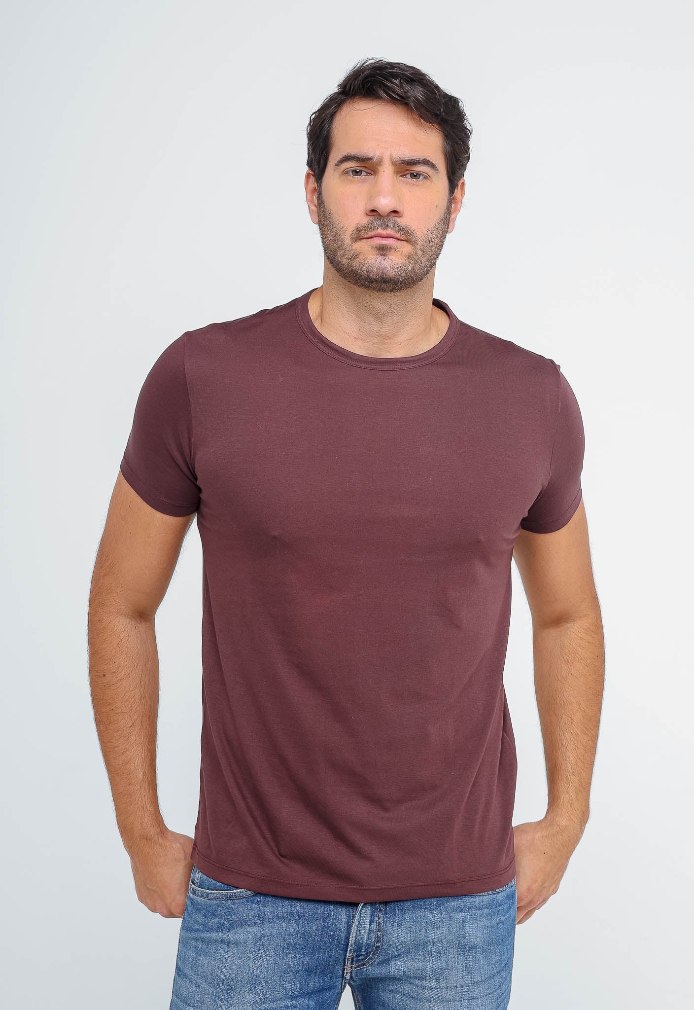 Camiseta Scavo em Algodão Pima Básica - Henri Store
