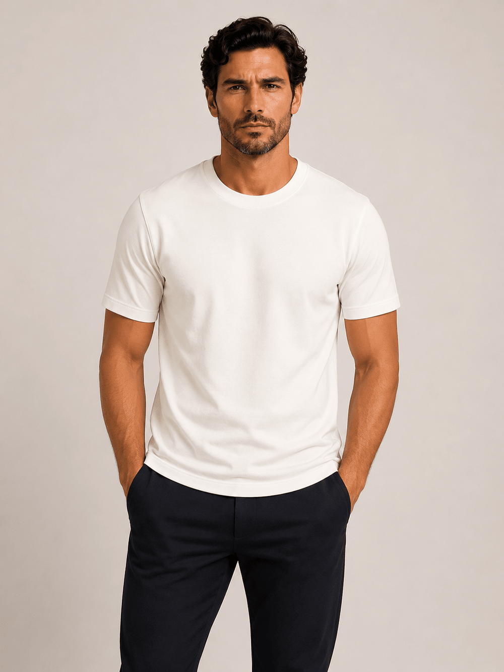 Camiseta Scavo Gola Média Prime - Henri Store