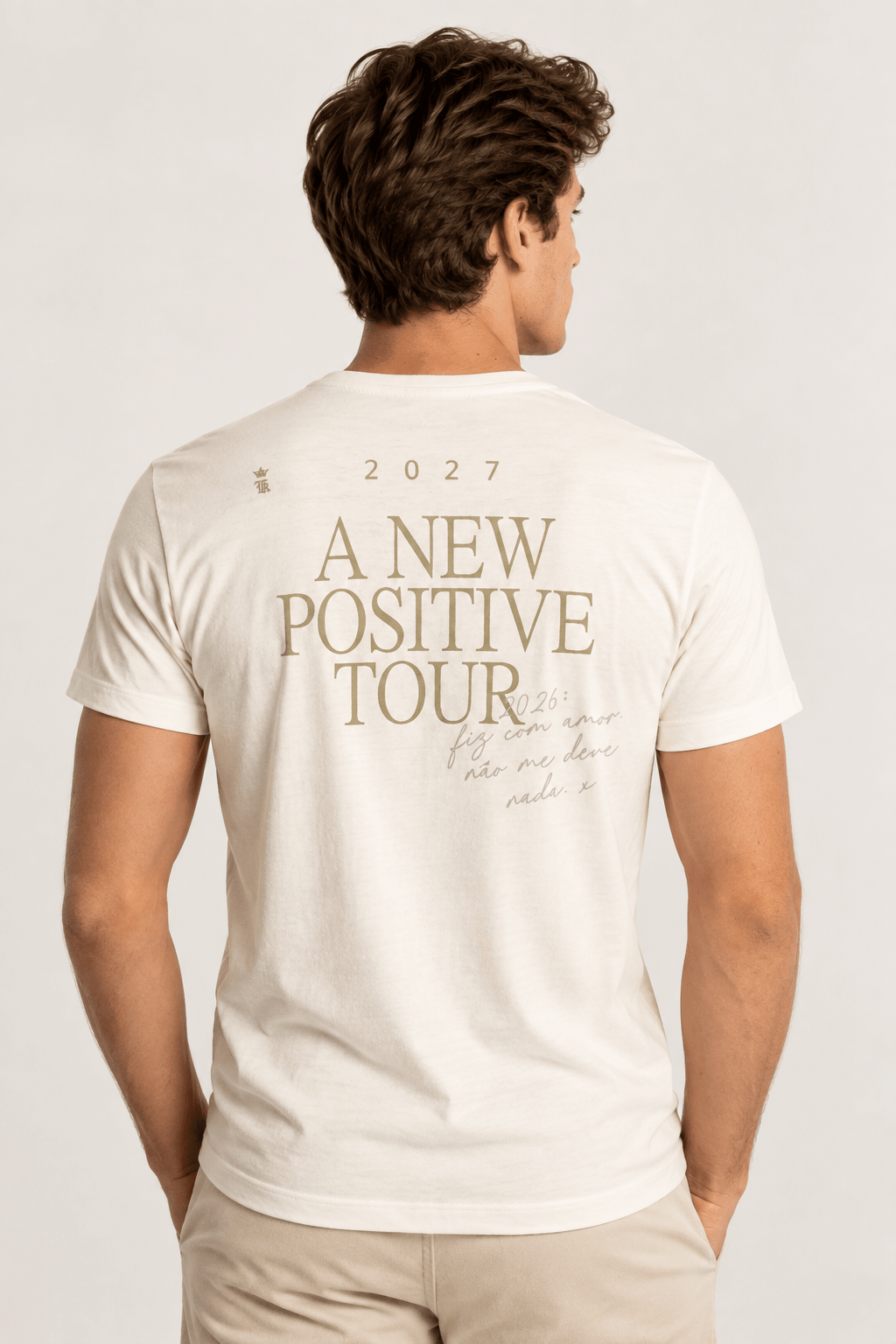 Camiseta Sergio K Estampada New Year Positive - Henri Store
