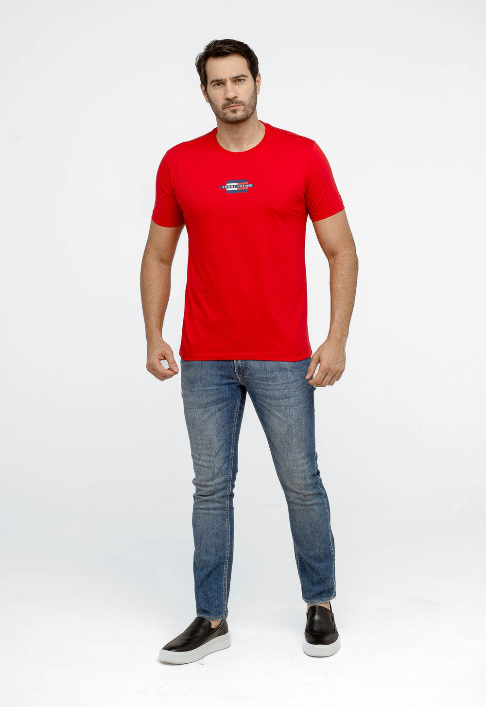 Camiseta Tommy HIfilger Minimal Logo Tee - Henri Store