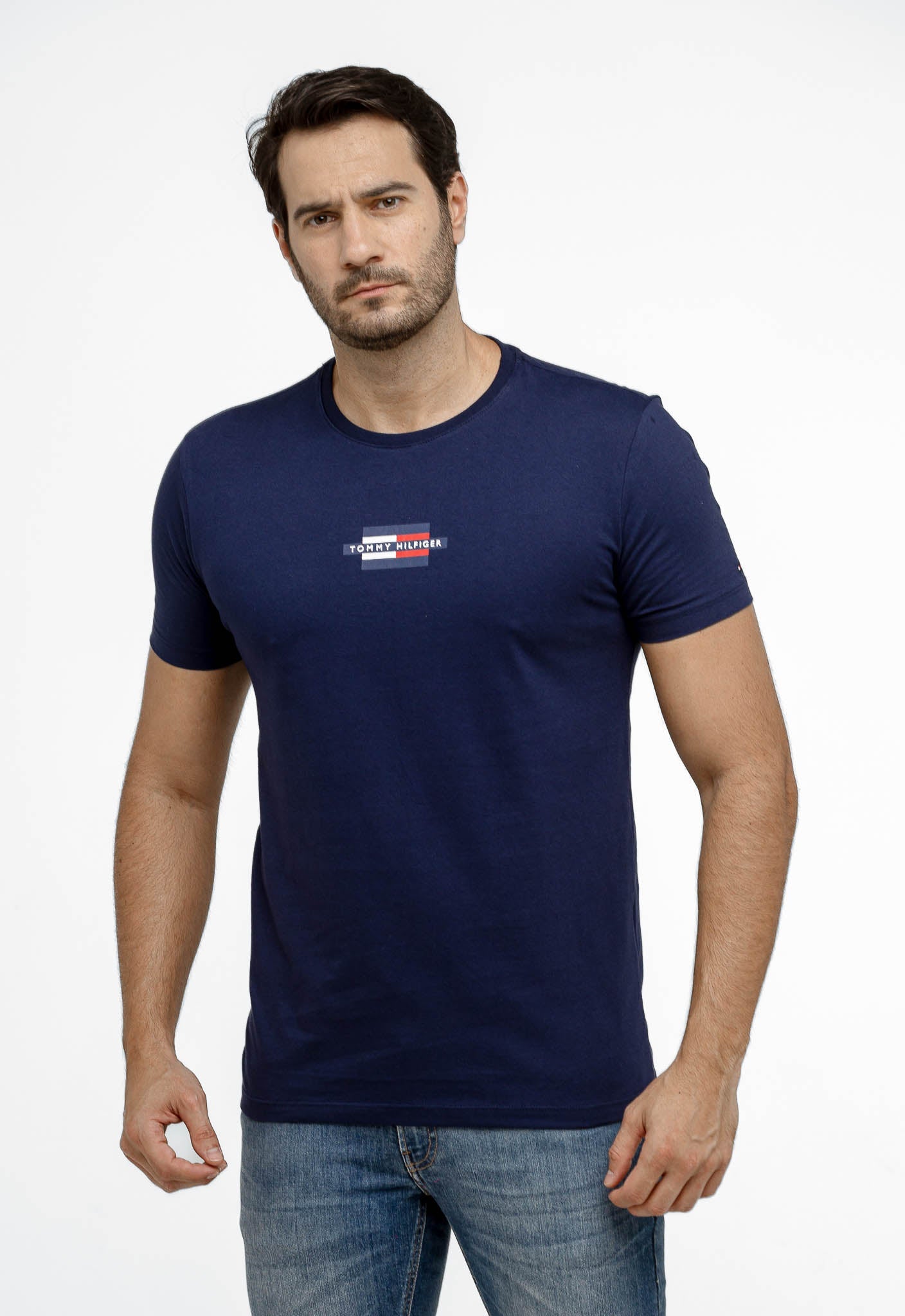 Camiseta Tommy HIfilger Minimal Logo Tee - Henri Store
