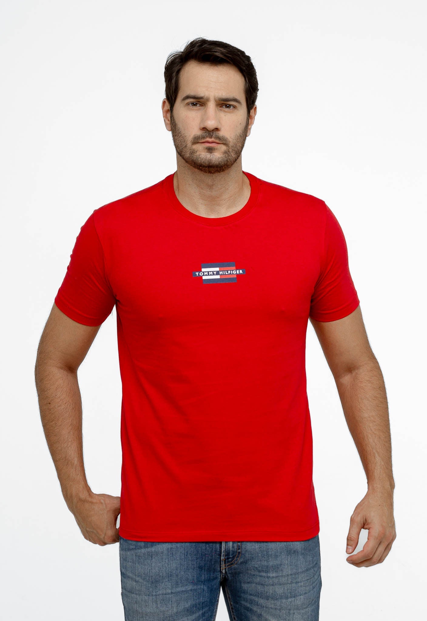 Camiseta Tommy HIfilger Minimal Logo Tee - Henri Store