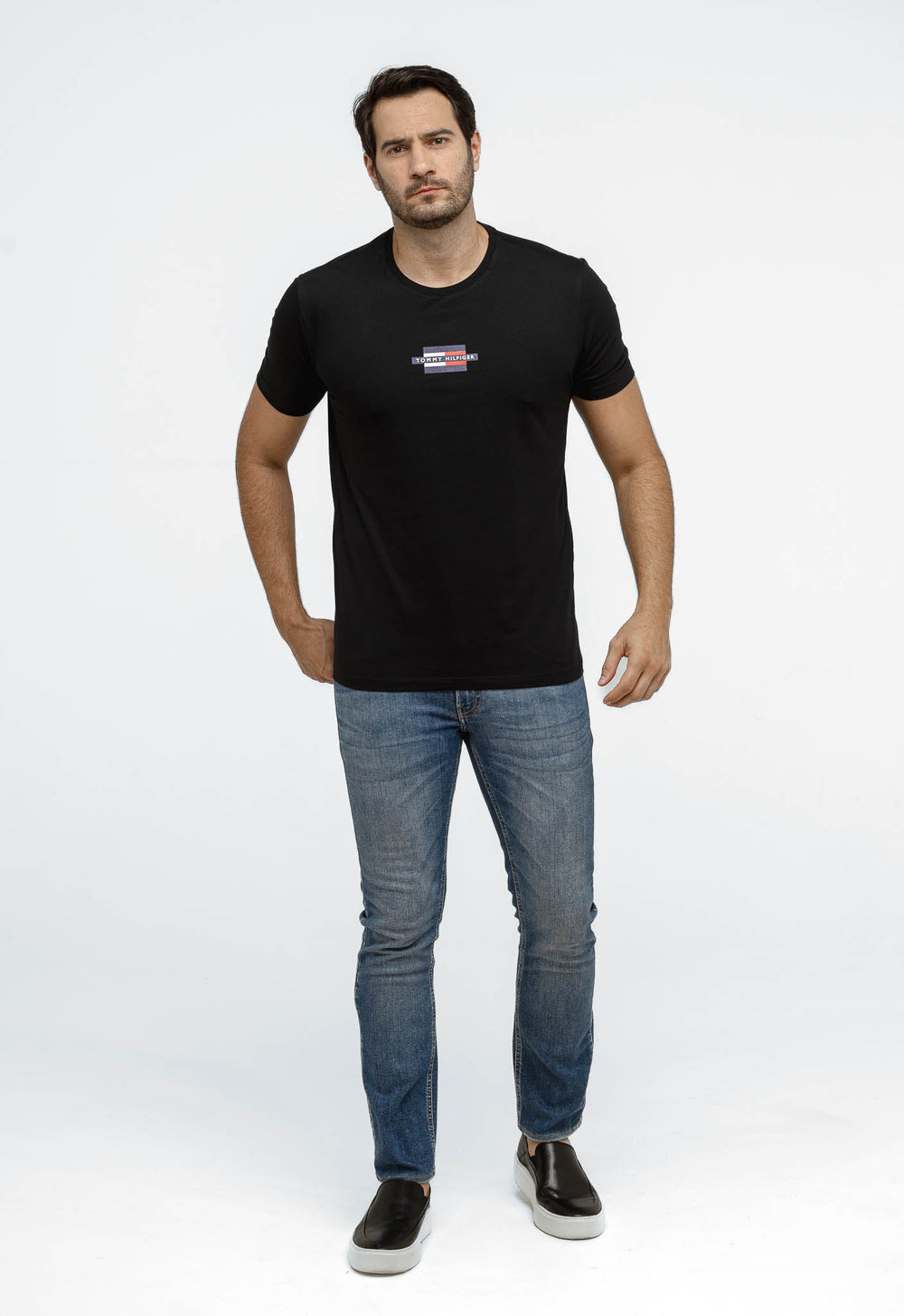 Camiseta Tommy HIfilger Minimal Logo Tee - Henri Store