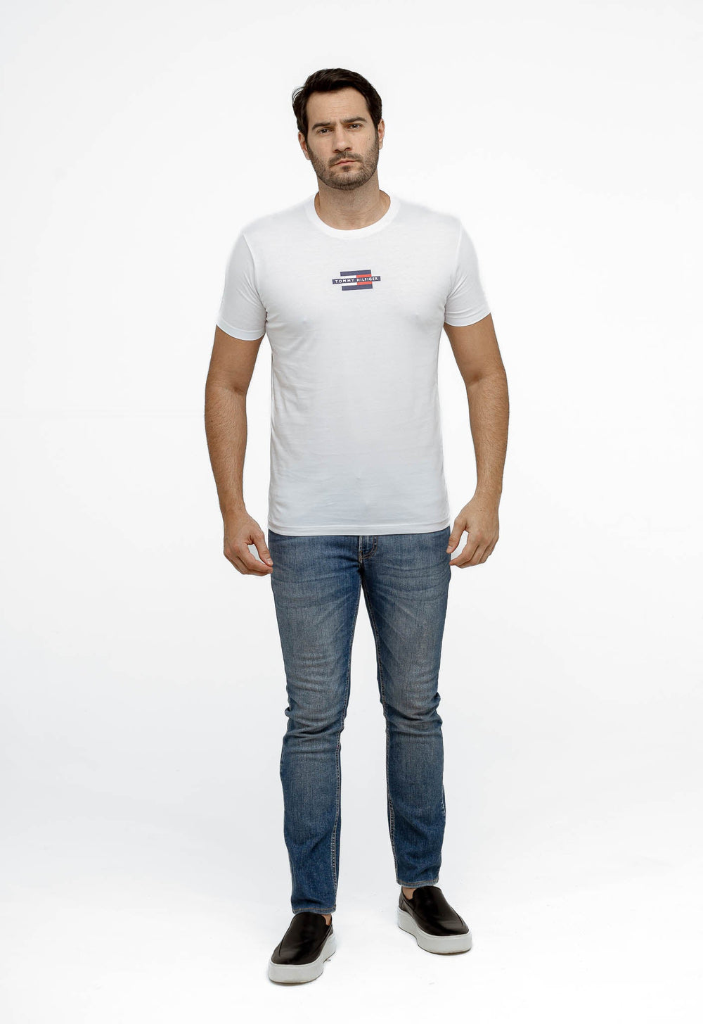 Camiseta Tommy HIfilger Minimal Logo Tee - Henri Store