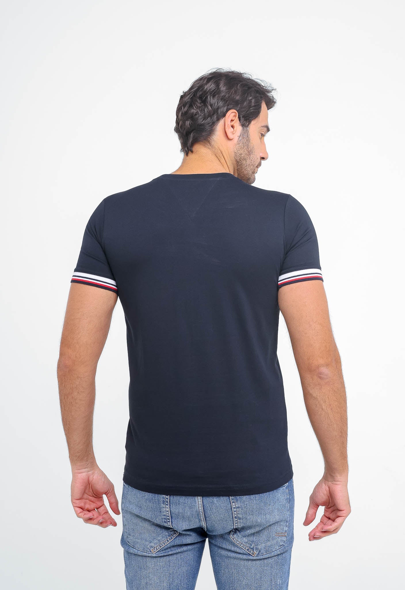 Camiseta Tommy Hilfiger 1985 Friso Manga - LIVE - Henri Store