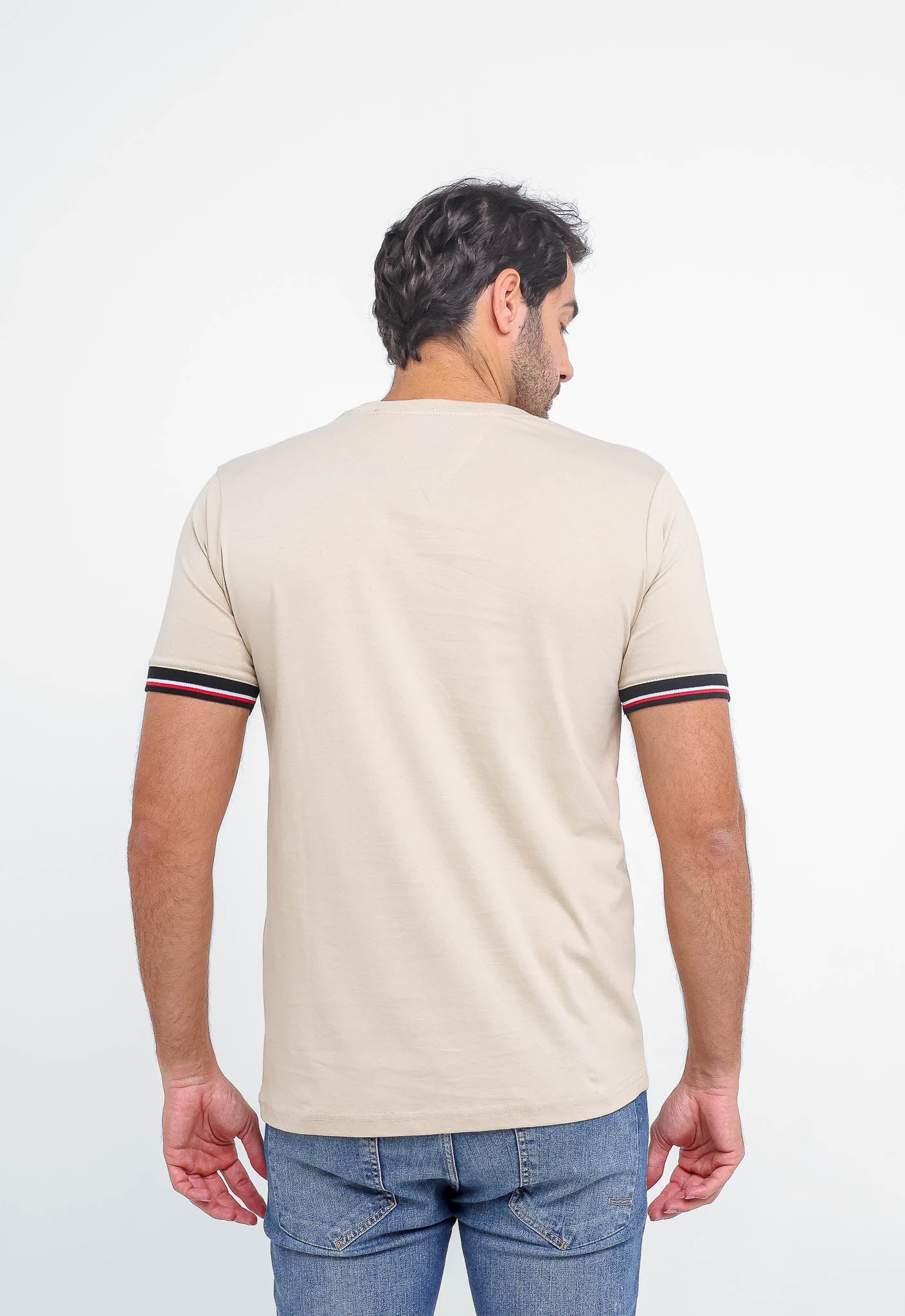 Camiseta Tommy Hilfiger 1985 Friso Manga - LIVE - Henri Store