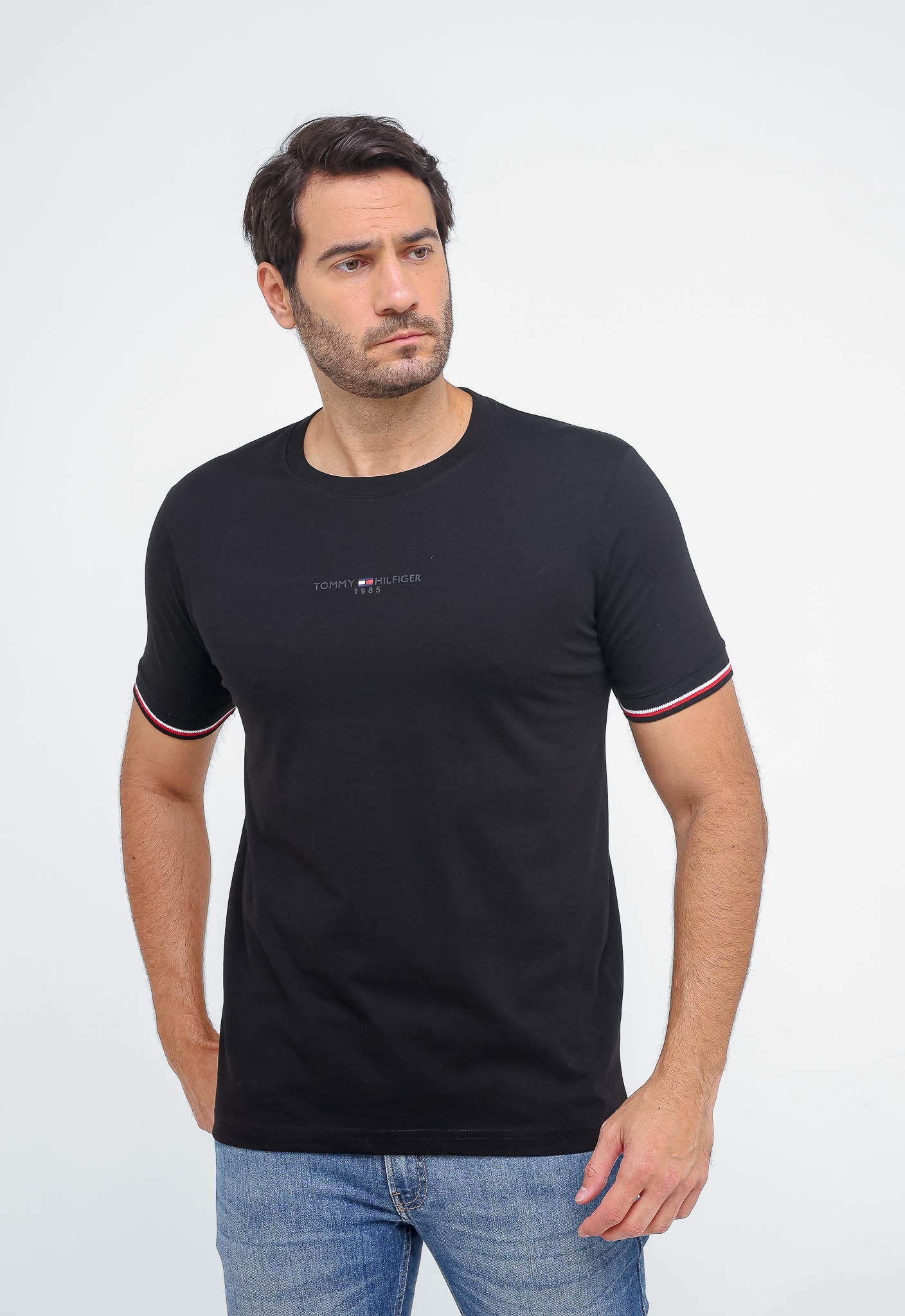 Camiseta Tommy Hilfiger 1985 Friso Manga - LIVE - Henri Store