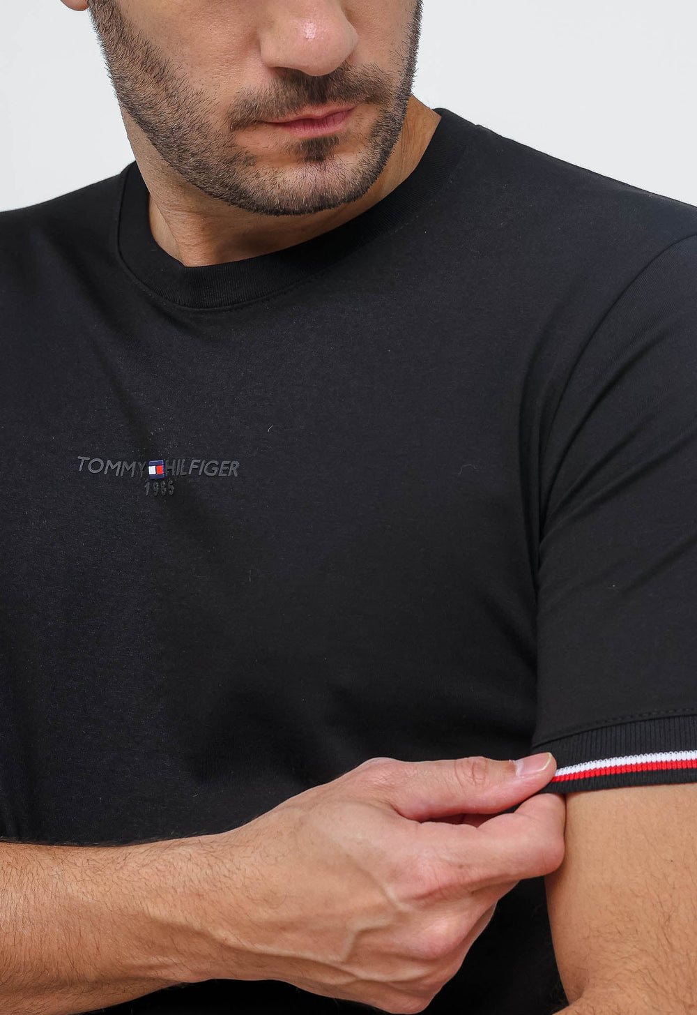 Camiseta Tommy Hilfiger 1985 Friso Manga - LIVE - Henri Store