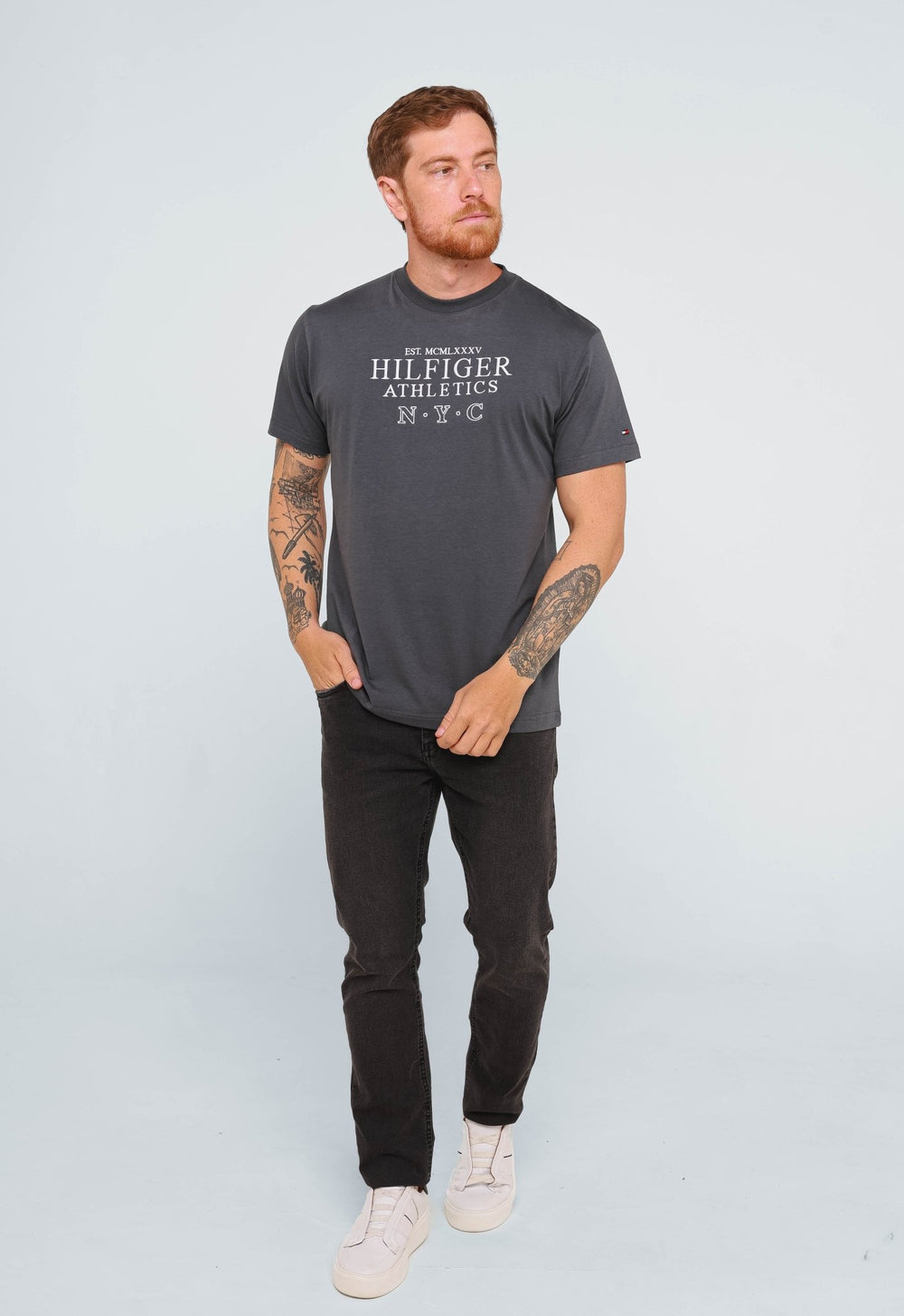 Camiseta Tommy Hilfiger Athletics NYC - Henri Store