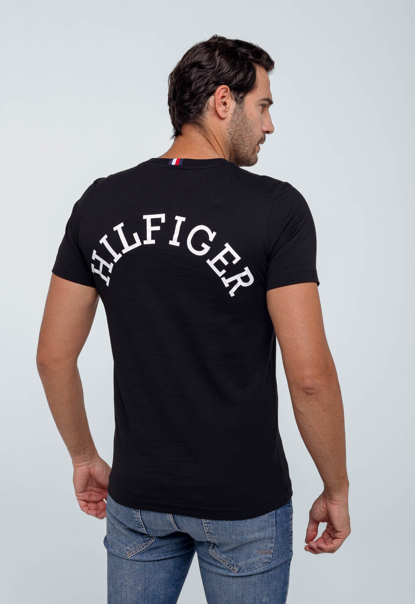 Camiseta Tommy Hilfiger Back Logo Tee - Henri Store