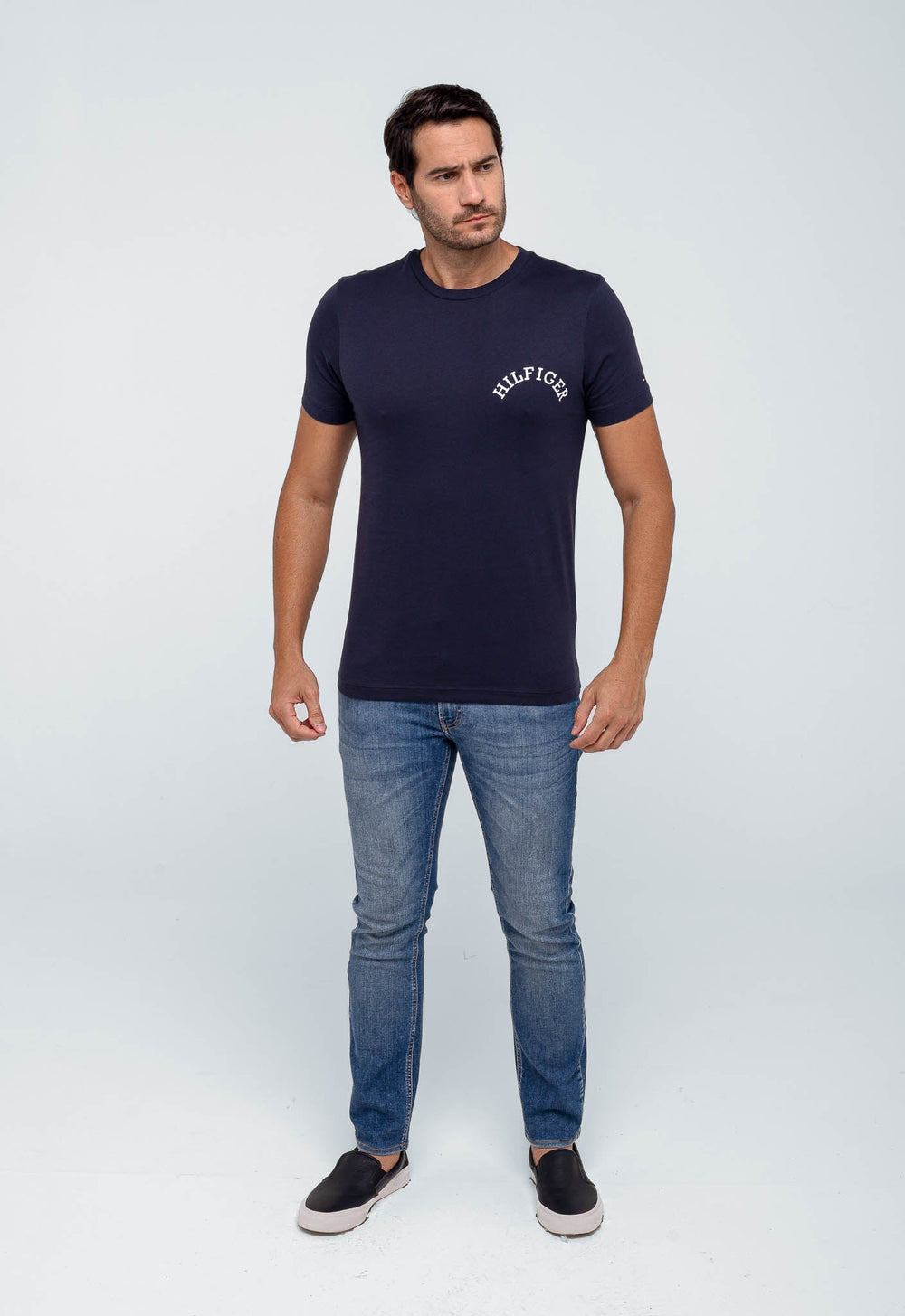 Camiseta Tommy Hilfiger Back Logo Tee - Henri Store
