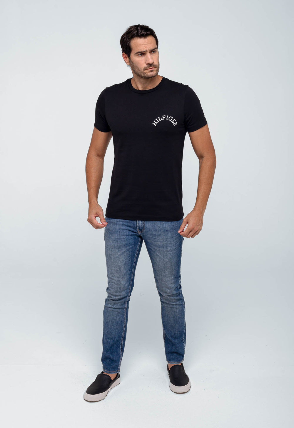 Camiseta Tommy Hilfiger Back Logo Tee - Henri Store