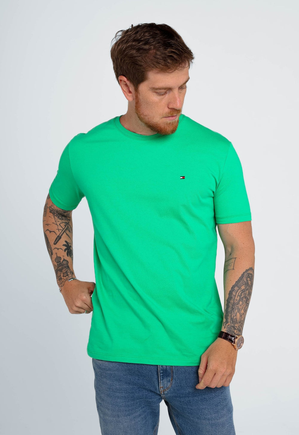 Camiseta Tommy Hilfiger Básica Essential - Sale - LIVE - Henri Store
