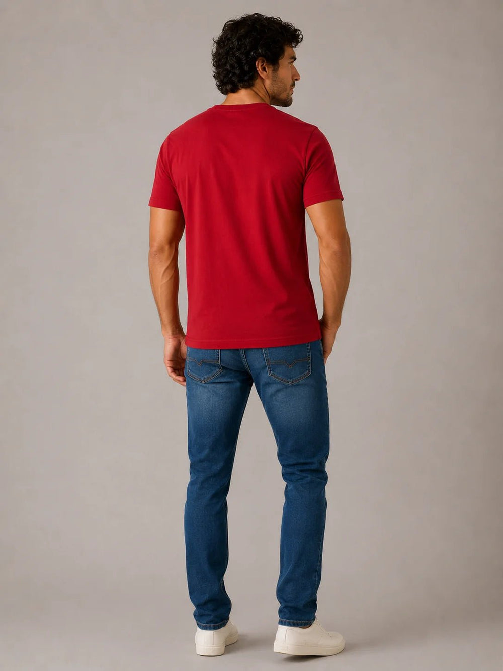 Camiseta Tommy Hilfiger Básica Essential - Sale - LIVE - Henri Store