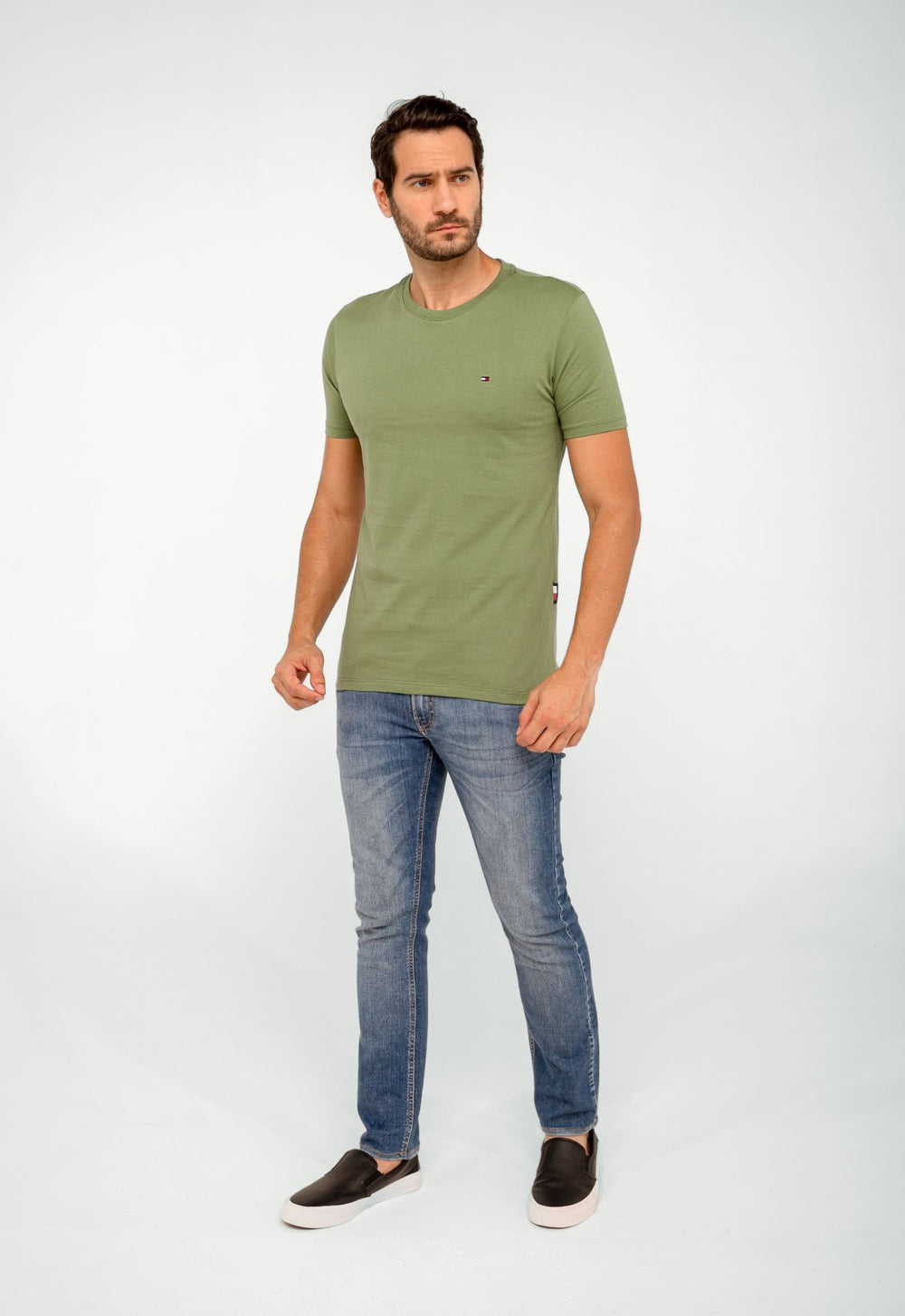 Camiseta Tommy Hilfiger Básica Essential - Sale - LIVE - Henri Store