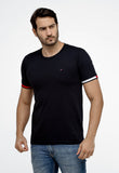 Camiseta Tommy Hilfiger Básica Friso Manga - Henri Store