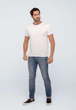 Camiseta Tommy Hilfiger Básica Logo Punho - Henri Store
