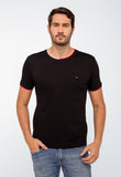 Camiseta Tommy Hilfiger Básica Logo Punho - Henri Store