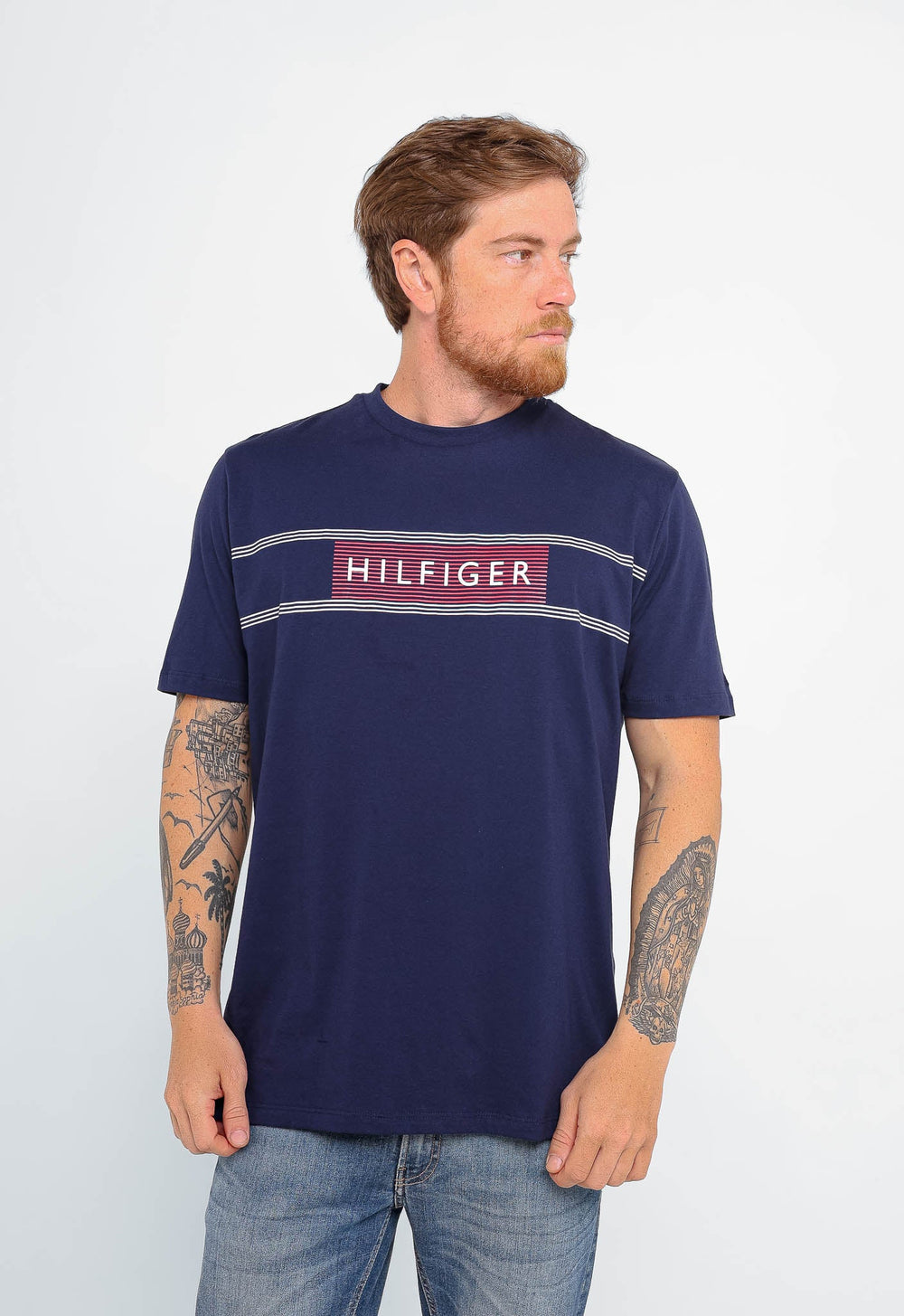 Camiseta Tommy Hilfiger Brand Love - Henri Store