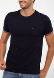 Camiseta Tommy Hilfiger em Piquet com Friso no Punho - Henri Store