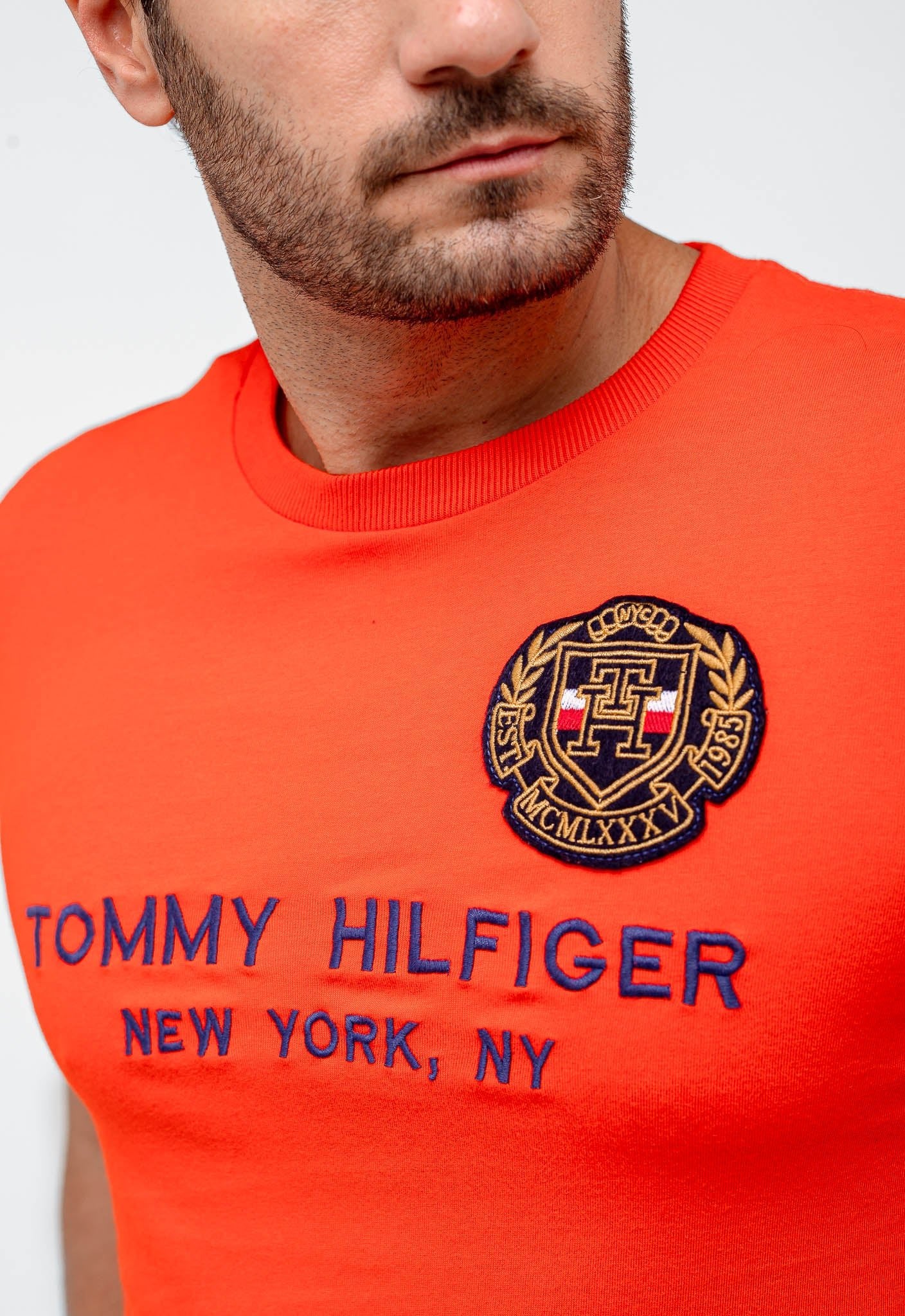 Camiseta Tommy Hilfiger Emblem New York - Henri Store