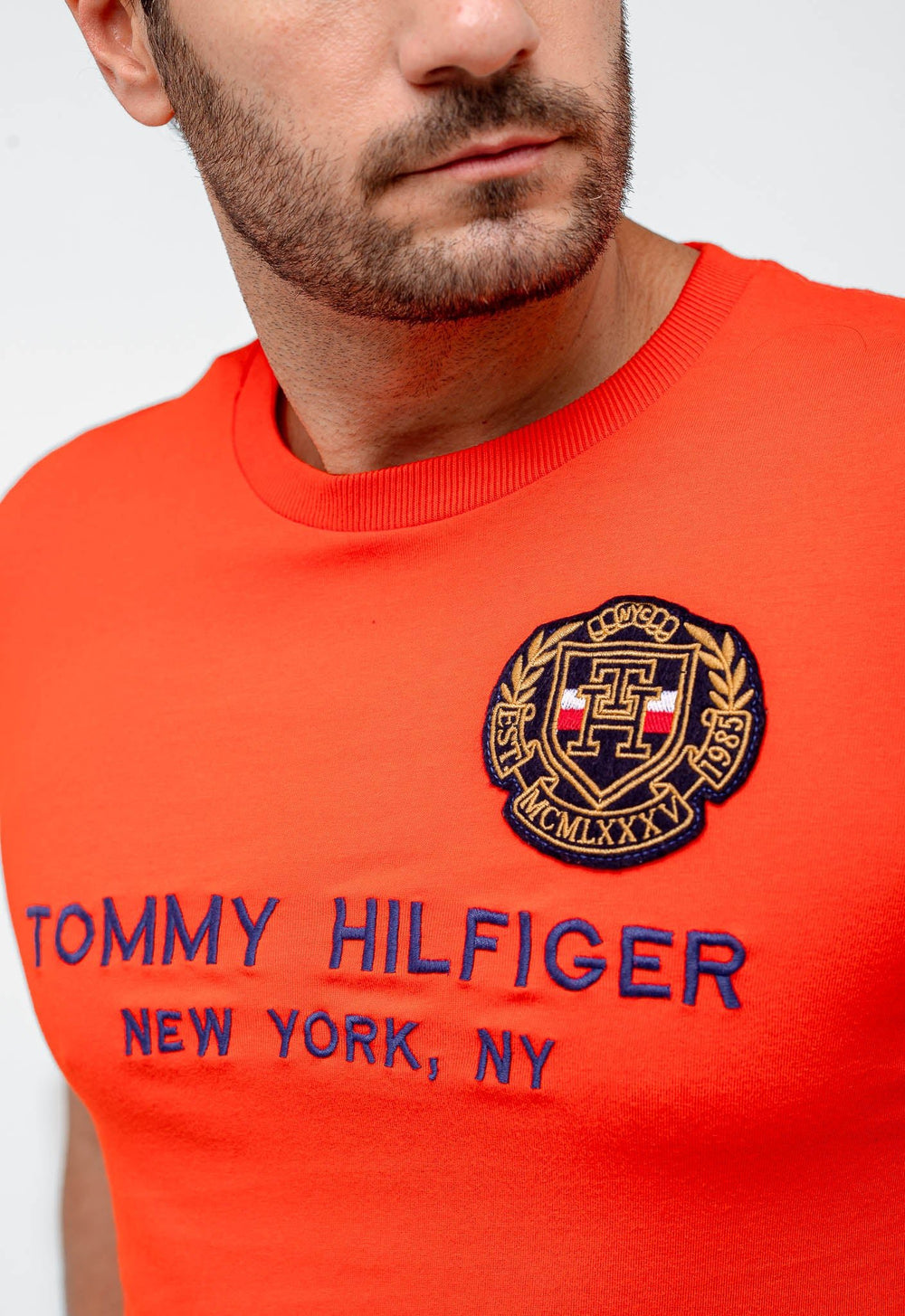 Camiseta Tommy Hilfiger Emblem New York - Henri Store