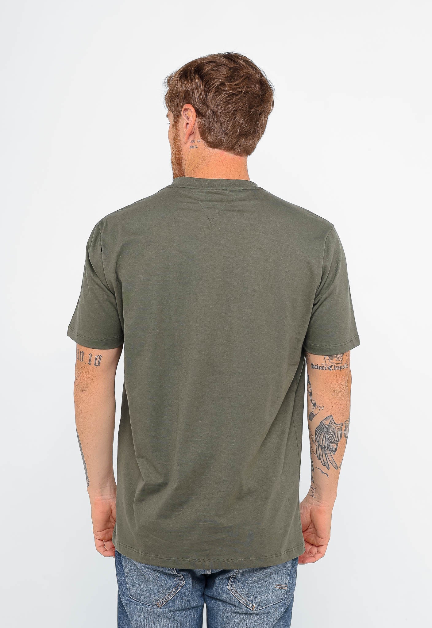 Camiseta Tommy Hilfiger Escrita Lateral - Live - Henri Store