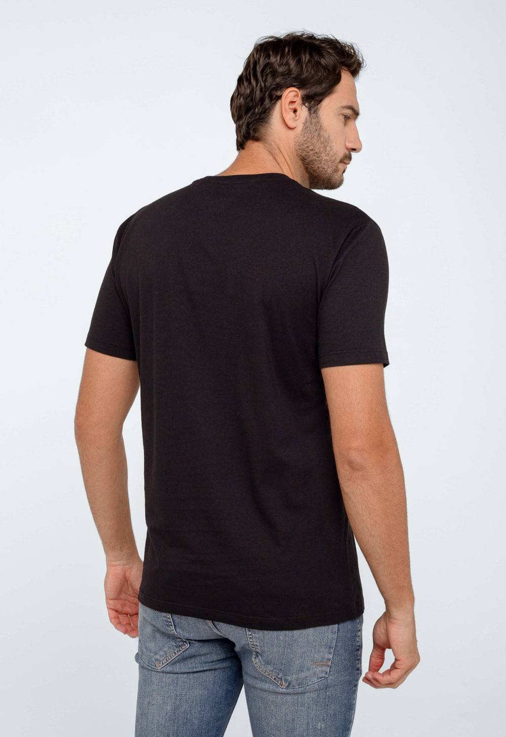 Camiseta Tommy Hilfiger Escrita Lateral - Live - Henri Store