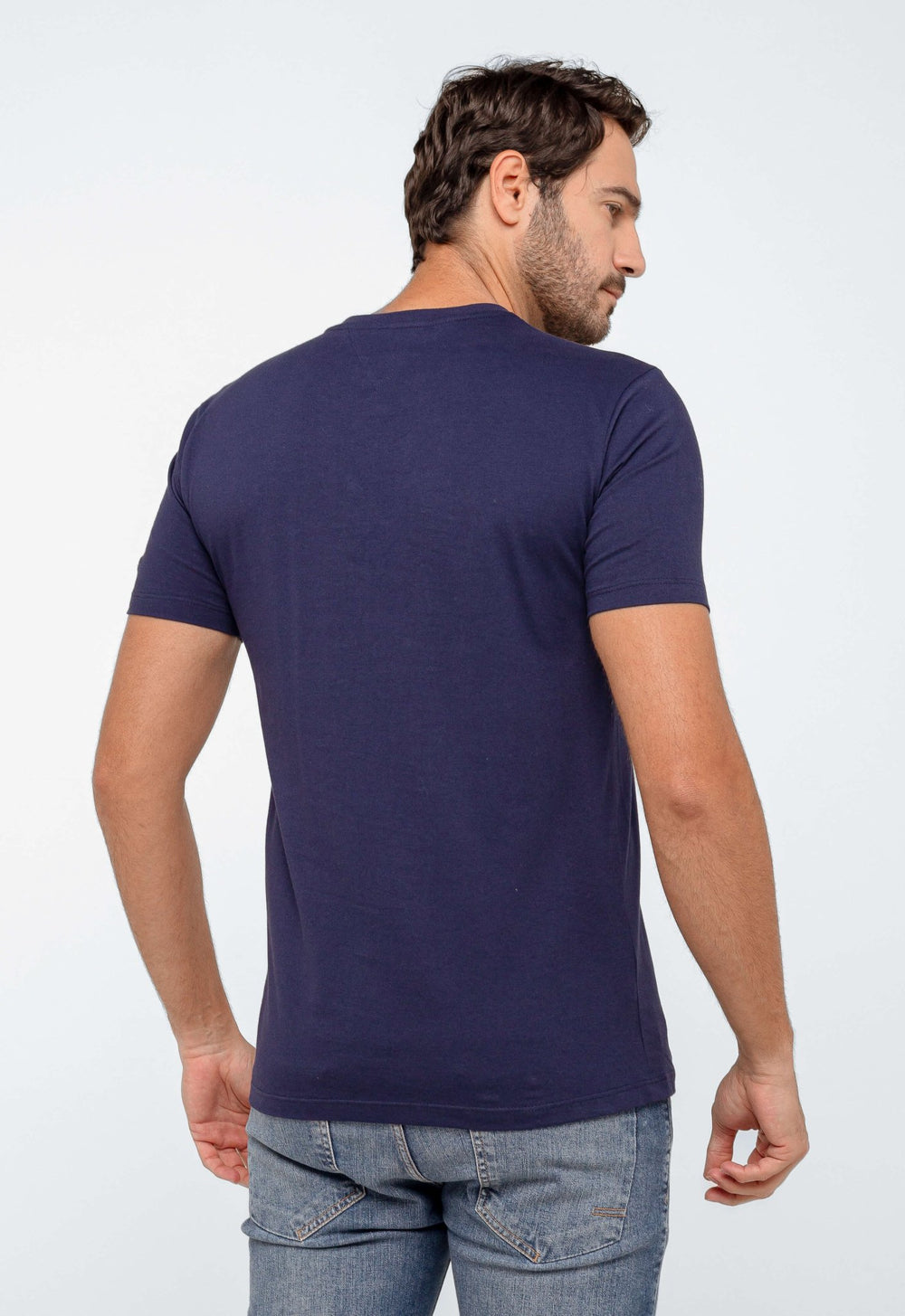 Camiseta Tommy Hilfiger Escrita Lateral - Live - Henri Store