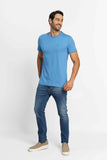 Camiseta Tommy Hilfiger Essential Azul - Henri Store