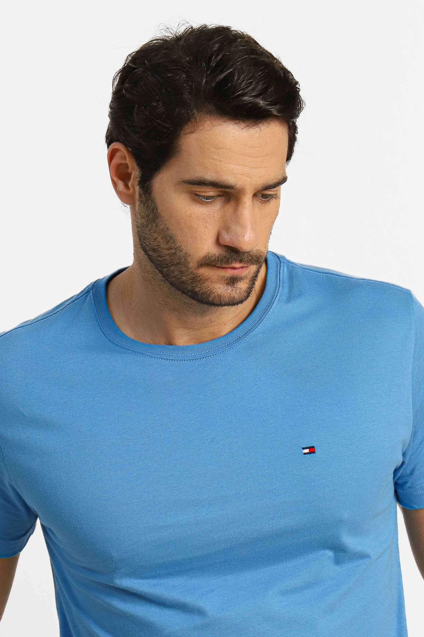 Camiseta Tommy Hilfiger Essential Azul - Henri Store