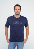Camiseta Tommy Hilfiger Est.1985 Logo Central - Henri Store