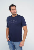 Camiseta Tommy Hilfiger Est.1985 Logo Central - Henri Store