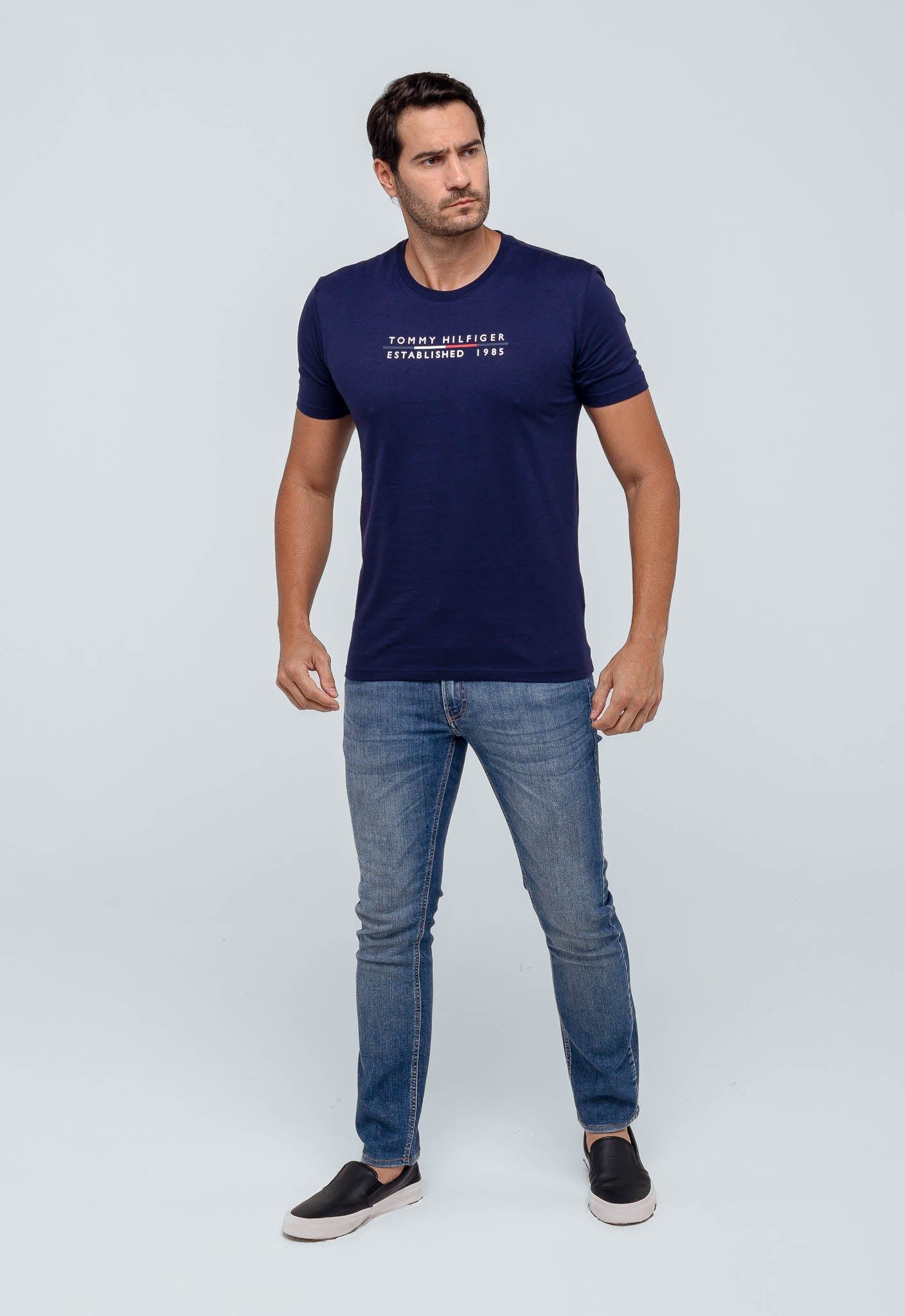 Camiseta Tommy Hilfiger Established 1985 - Live - Henri Store