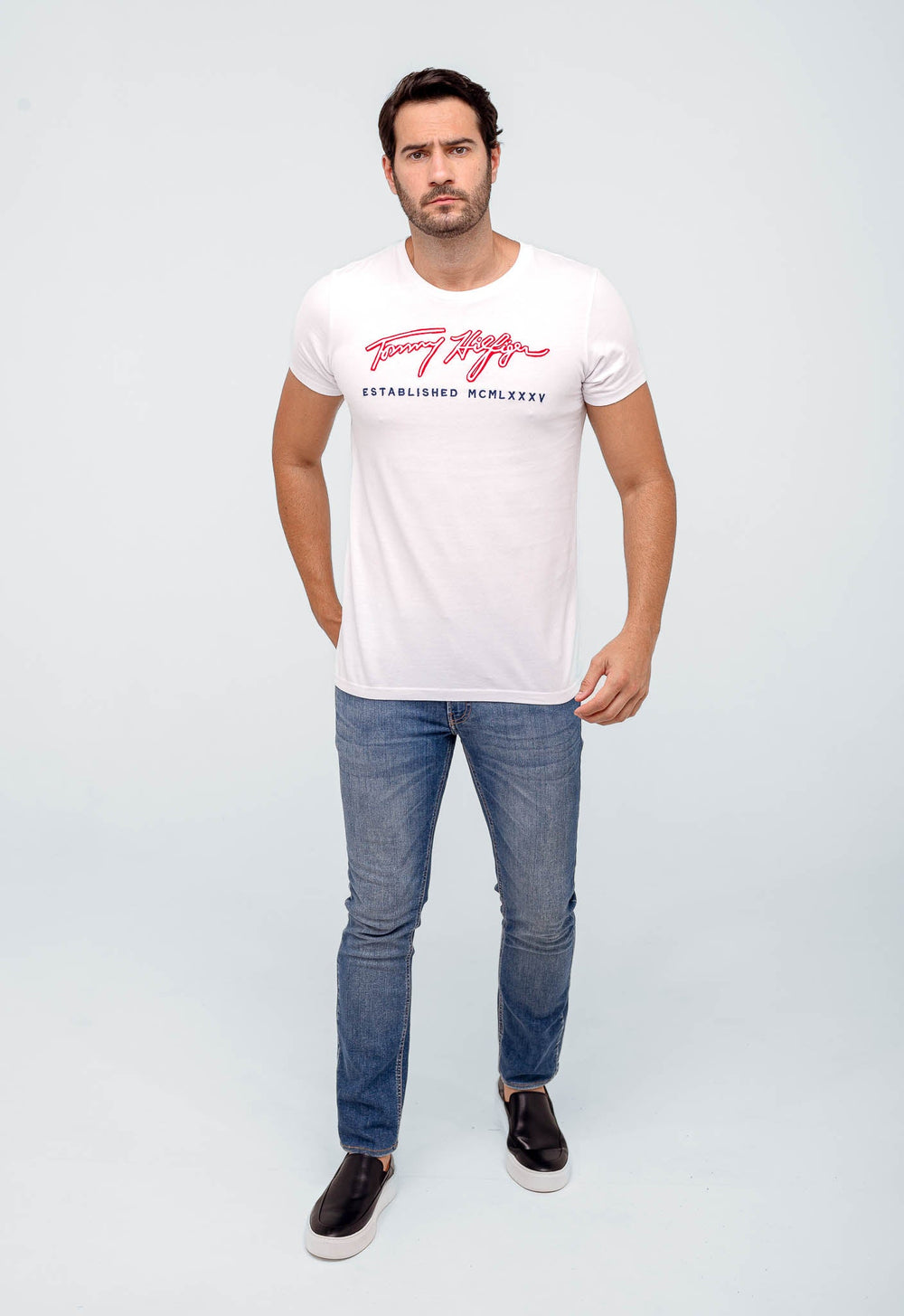 Camiseta Tommy Hilfiger Established - Henri Store