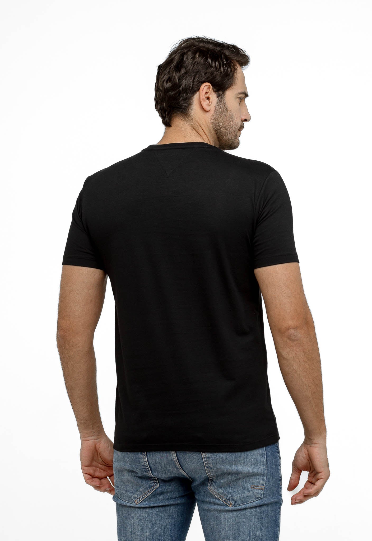 Camiseta Tommy Hilfiger Estampa Quadrada -LIVE - Henri Store