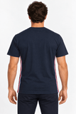 Camiseta Tommy Hilfiger Faixa Lateral Tricolor - Henri Store