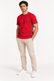 Camiseta Tommy Hilfiger Faixa Lateral Tricolor - Henri Store