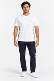 Camiseta Tommy Hilfiger Faixa Lateral Tricolor - Henri Store