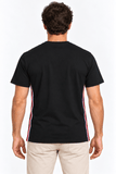 Camiseta Tommy Hilfiger Faixa Lateral Tricolor - Henri Store